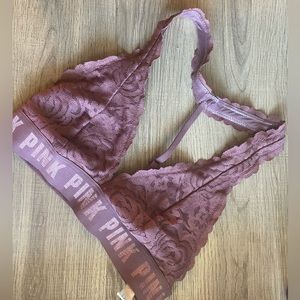 Victoria’s Secret PINK Lace Bralette NWOT